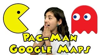 Google maps PAC MAN Game - April Fools Day 2015 screenshot 2