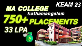KEAM 2023 OPTIONS PLACEMENT MA COLLEGE KOTHAMANGALAM