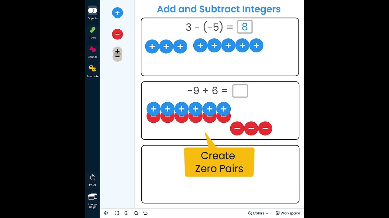 Add and Subtract Integers