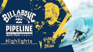 Highlights Billabong Pro Pipeline Day 3 | Pipe Goes Haywire As Florence, Slater Shine Brightest