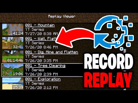 How To Record In Replay Mod! - Minecraft