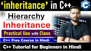 inheritance - Hierarchical Inheritance in c++ | Types of Inheritance #inheritance