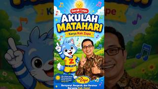 Lagu Kak Zepe - AKULAH MATAHARI - Tema Benda Angkasa dan Tata Surya dengan Gerakan