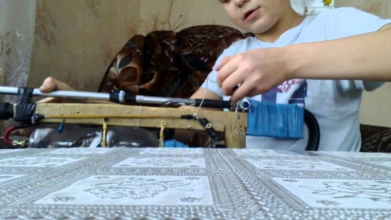 Как сделать пневматическую винтовку видео фото 525