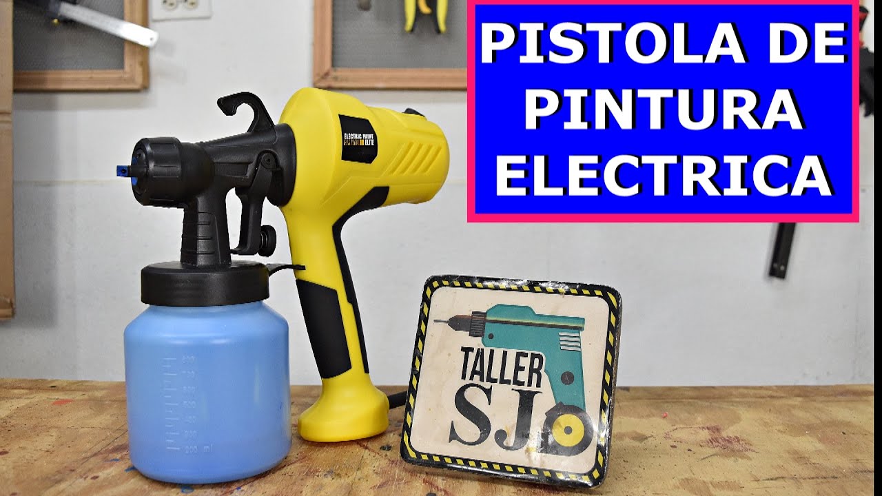 CÓMO USAR UNA PISTOLA DE PINTAR ELÉCTRICA (TACKLIFE) 