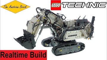 LEGO Realtime Build LEGO Technic 42100 Liebherr R9800