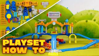 Mission Station Playset 🚂 How To Build And Play! 🚂 - Mighty Express Official screenshot 4