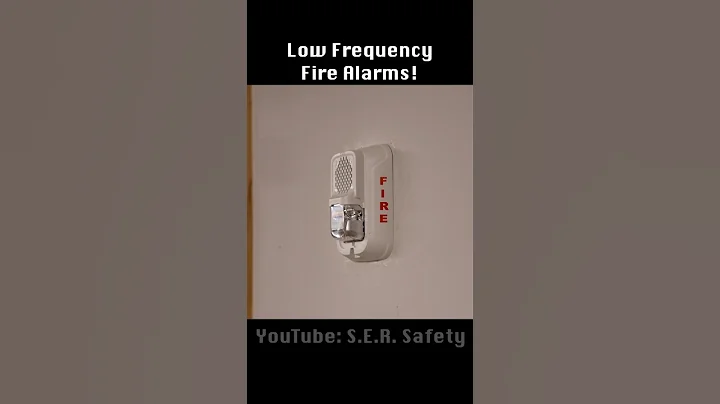 Fire Alarms for Your Sleep! | Low-Frequency Sounders
