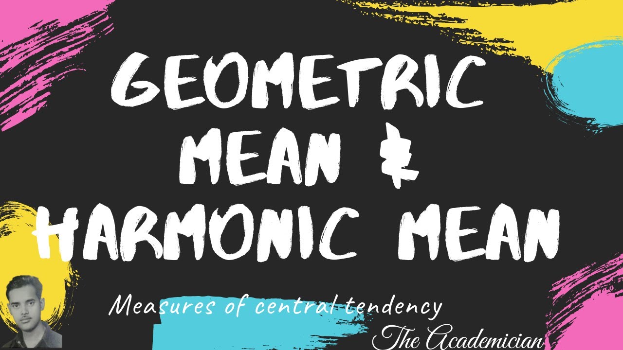[PS 3] Geometric mean and Harmonic mean 