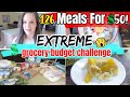 126 Meals For $50! | EMERGENCY EXTREME BUDGET GROCERY HAUL 2020