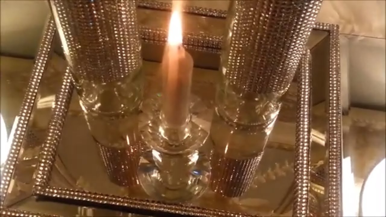 Bling Mirror Tray DIY Dollar Tree and an Old Frame YouTube