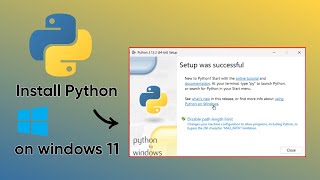 How to install python 3.12.2 on windows 11 | Download process python | #srn #python