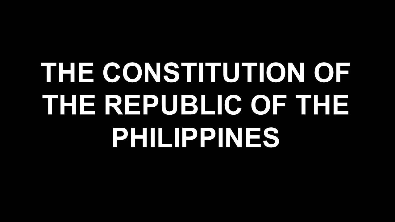 THE 1987 CONSTITUTION OF THE REPUBLIC OF THE PHILIPPINES – ARTICLE II