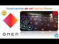 Como cambiar el color del teclado en mi laptop Omen💻⚙🔴🔵🟢🟡