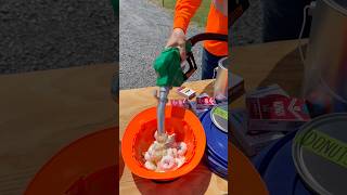 Making Cement Mixer Ice Cream On The Jobsite