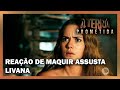 Livana se assusta com reação de Maquir ao saber da gravidez | A TERRA PROMETIDA