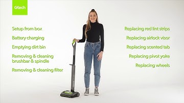 Gtech AirRAM MK2 (AR29, AR30) - How To Video Guide