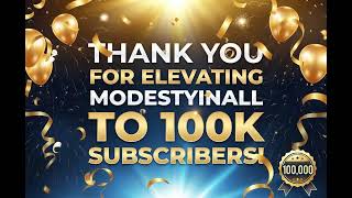 Your support means the world to us!More are coming.This milestone is yours!#ModestyInAll#motivation 