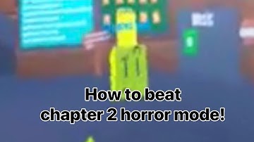 How to Beat Horror Chapter 2! (Cube Runners)