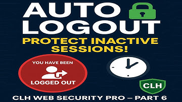 How to Auto Logout Inactive Users in WordPress | CLH Web Security Pro| part-6 #wordpresssecurity
