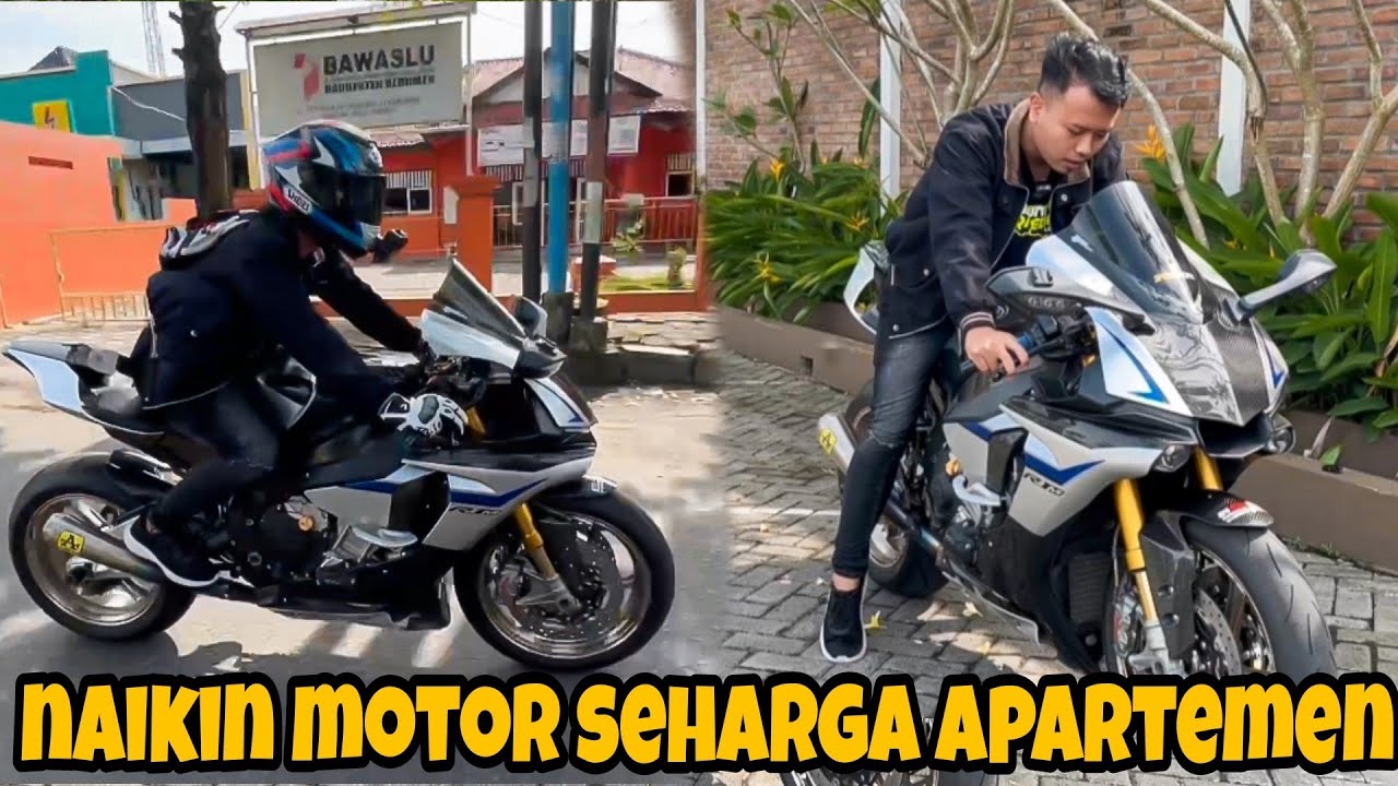 AKHIRNYA BISA TEST RIDE MOTOR IMPIAN YAMAHA R1M - YouTube