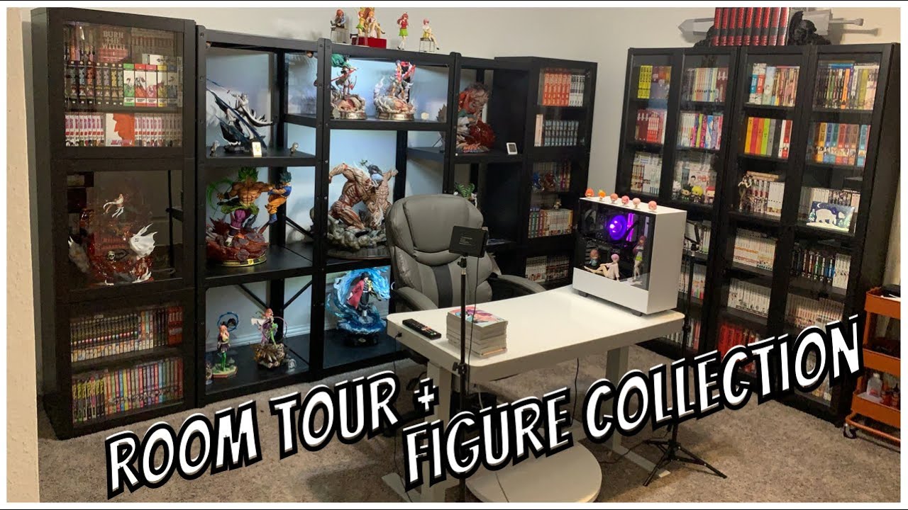 2022 Room Tour + Anime Figure Collection! | It's over $9000 - YouTube