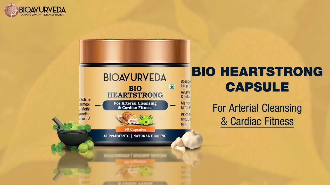 BIOAYURVEDA Bio HeartStrong Capsule: An ayurvedic Dose for Cardiac Health