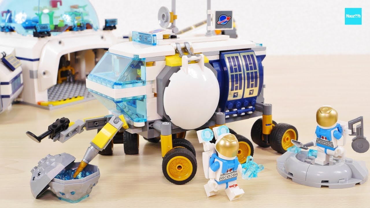 LEGO City 60349 Lunar Space Station Unboxing - YouTube