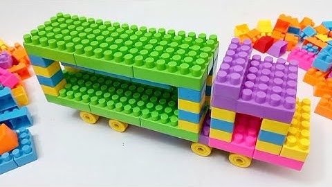 Satisfying DIY Big Lego Truck /ASMR Building Blocks /Lego Blocks Fun #buildingblocks#asmr#asmrsounds