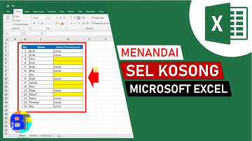 Cara Menandai Sel Kosong Secara Otomatis di Excel | Belajar Excel