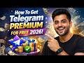 How To Get Telegram Premium For Free 2026