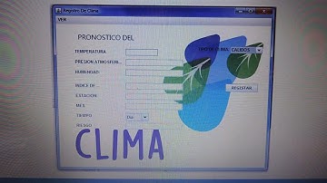SISTEMA EXPERTO JAVA-CLIPS-MYSQLSB99 PROYECTO DE JAVA PRONOSTICO DEL CLIMA