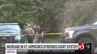 Increase in violent crimes exacerbating Vermont court backlog