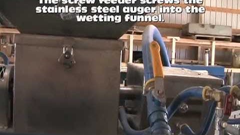 Polymer Make-Down System for Wastewater Treatment - Clearwater Industries Model 500