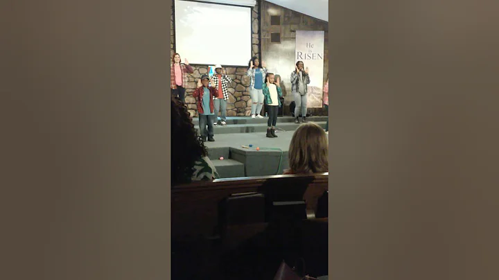This is the Easter play Sunday