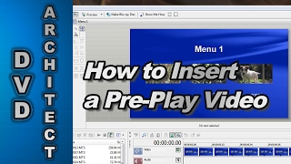 How to Insert an Intro Video Pre-Play before your DVD Menu appears(Sony DVD Architect Studio 5.0 Tutorial: In this tutorial I will show you how to insert a Pre-Play Intro Video that automatically plays before your DVD Menu ..., 2012-04-08T15:57:56.000Z)