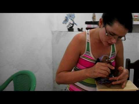 Welane Amorim - Confeco de Boneca de Biscuit sobre...