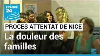 Procès de l'attentat de Nice : l'émotion et la douleur des familles • FRANCE 24