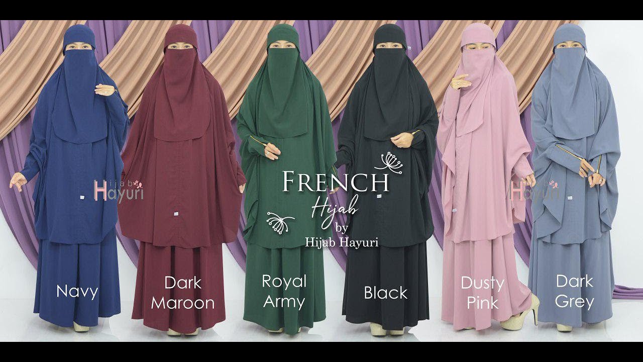 French Hijab By Hijab Hayuri Youtube