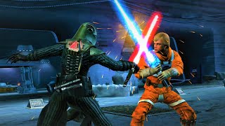 Luke Skywalker vs Starkiller! Star Wars: The Force Unleashed Hoth DLC