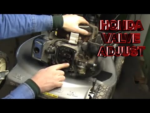 Honda 20hp v twin valve adjustment #7