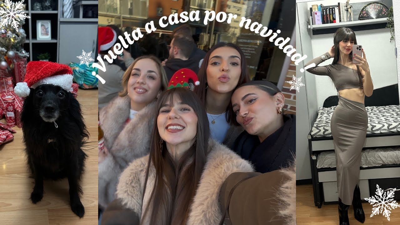 Vuelta a casa por navidad, MUCHA comida rica, fiestas, outfis y felicidad!! ♥️