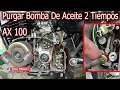 AX 100 como purgar Bomba de Aceite 2 Tiempos suzuki ax 100 | ToroMotos