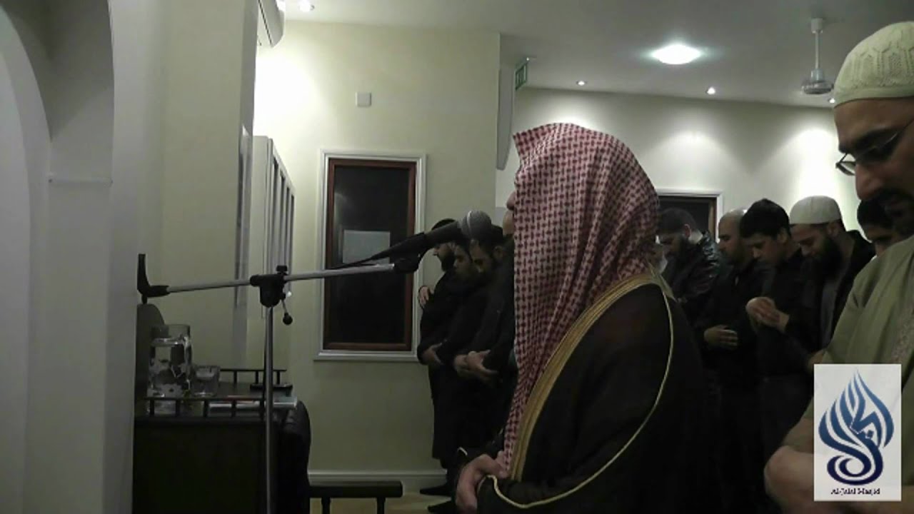 Shaykh Muhammad Al-Luhaidan leading Isha Jamat at Al-Jalal Masjid, Luton
