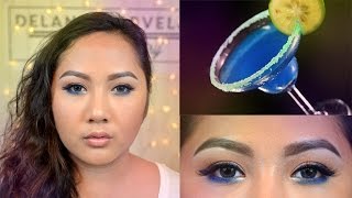 Cocktail Inspired: Blue Margarita Makeup | delaniamarvella