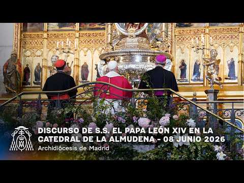 Leo XIII at the tribute to the Virgin of the Almudena: "The Golden Rose, symbol of the Pope's love"