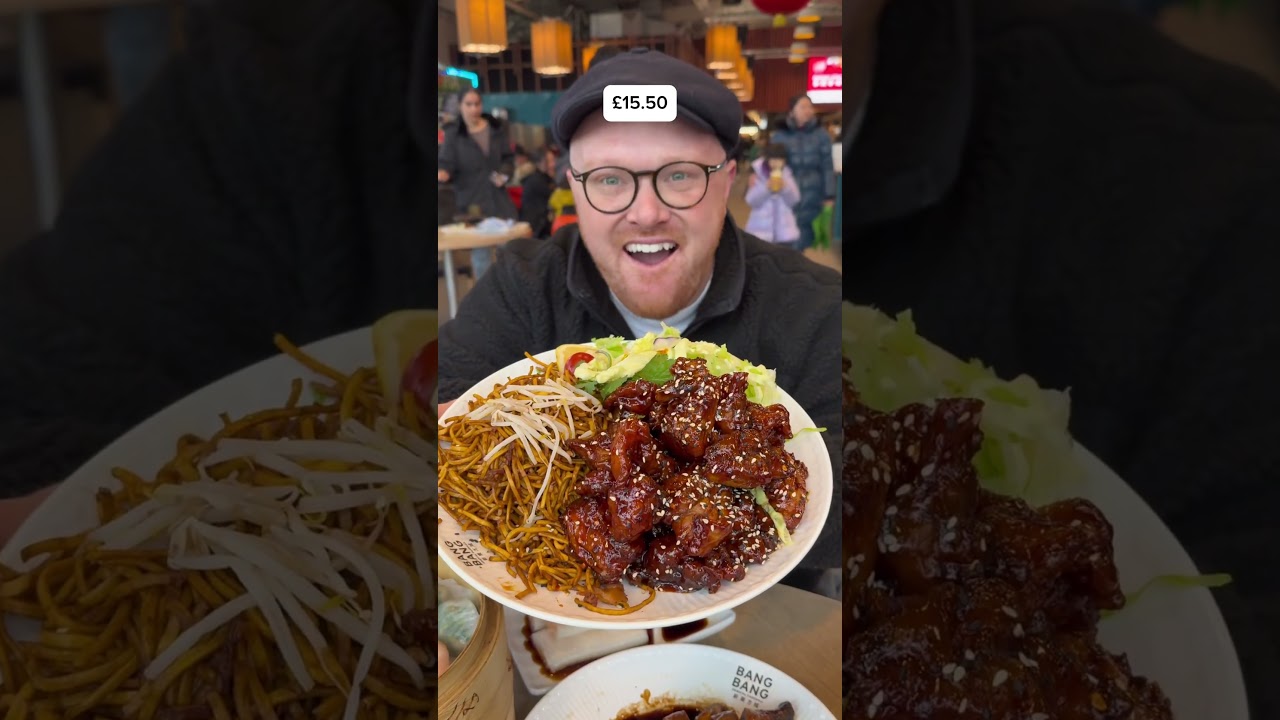£100 Challenge at London’s Biggest Asian Food Hall #food #foodchallenge #asian #london #shorts