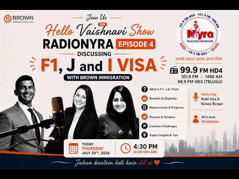 F-1 vs J-1 vs I Visa Explained: Student, Exchange & Journalist Visas | RadioNyra