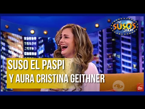 Aura Cristina Geithner en The Susos Show Caracol Tv