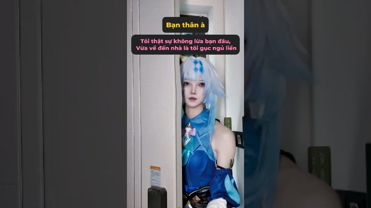 Bạn bè sau khi đi sự kiện xong thì bặt vô âm tín #meowcosplay #shorts